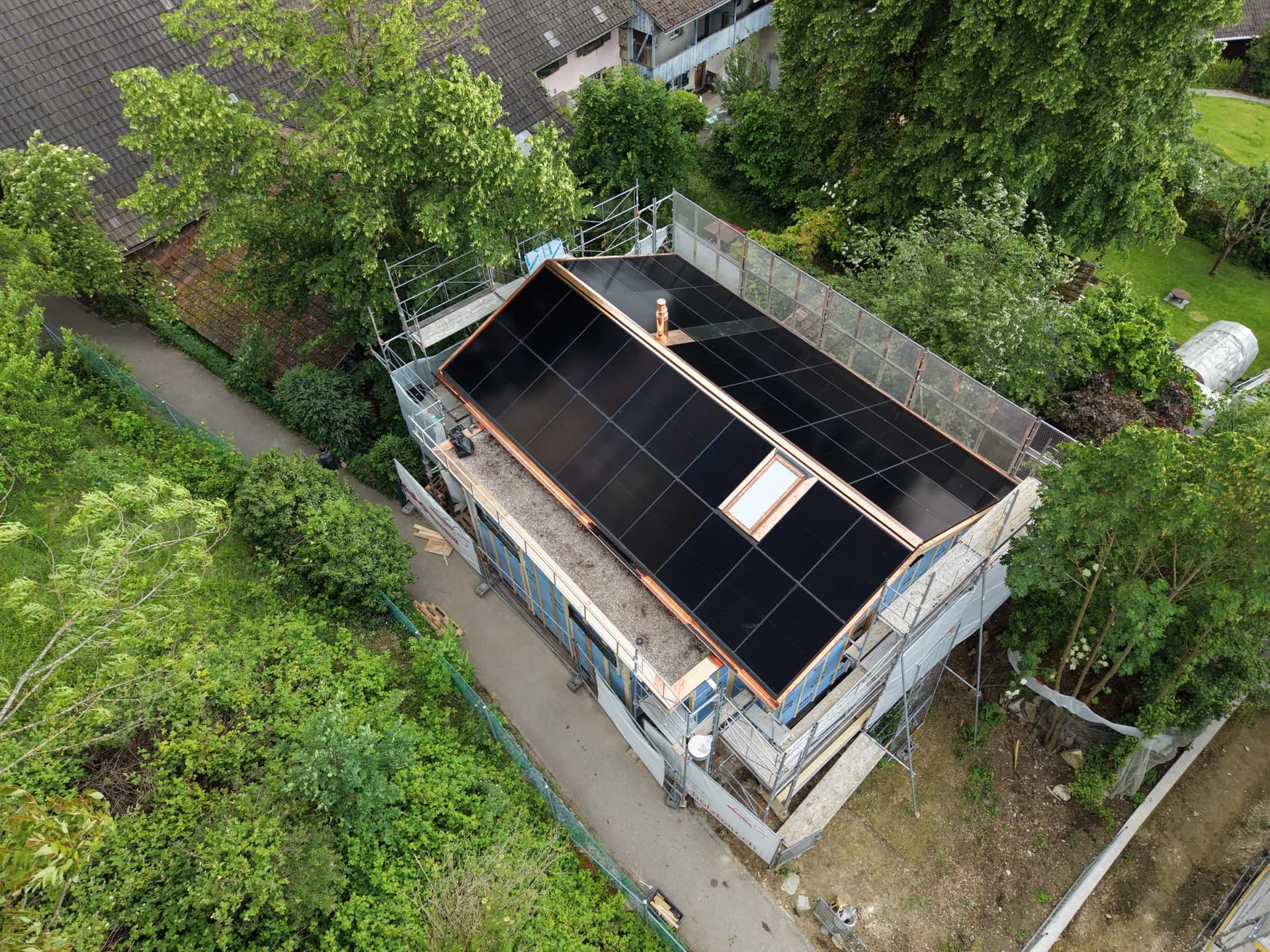 Photovoltaikanlage in Bottmingen